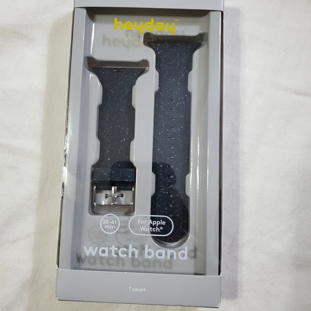 NWT Heyday Black Sparkle Watch Band for Apple Watch 38-41 mm